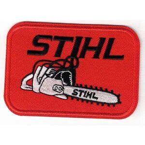(10) Stihl Handy Man Tools 3x4in Embroidered Iron-on Patches